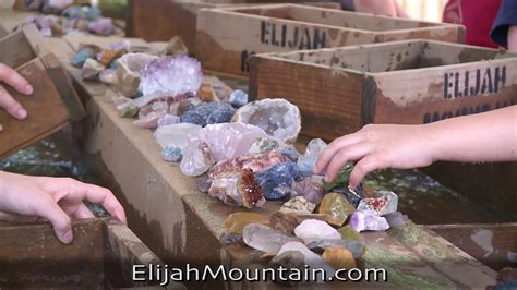 Elijah mountain gem mine - At Elijah Mountain Gem Mine in Hendersonville, NC, you become a prospector from the 1800's and mine for real gem stones that you can keep! Gems found daily include Rubys, Sapphires, Emeralds, Quartz crystals, Citrine, Amethyst, Garnets, Moonstone, Fluorite, Aquamarine Crystal, ...